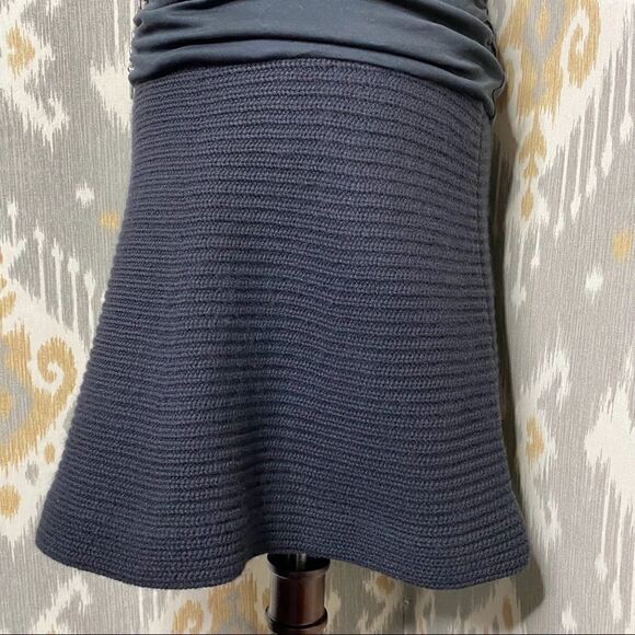 Ralph Lauren Black Angora Sweater Knit Tulip Skirt - Picture 7 of 16